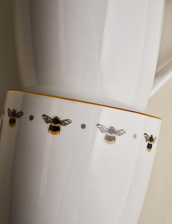 Set of 4 Bee Mugs - NO