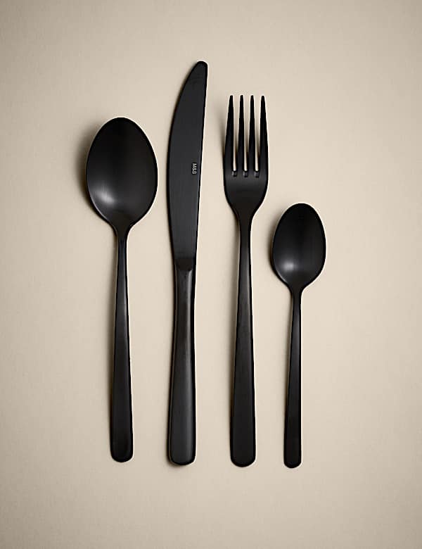 16pc Onyx Cutlery Set - ES