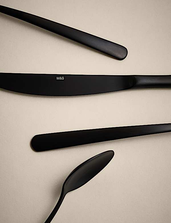 16pc Onyx Cutlery Set - ES