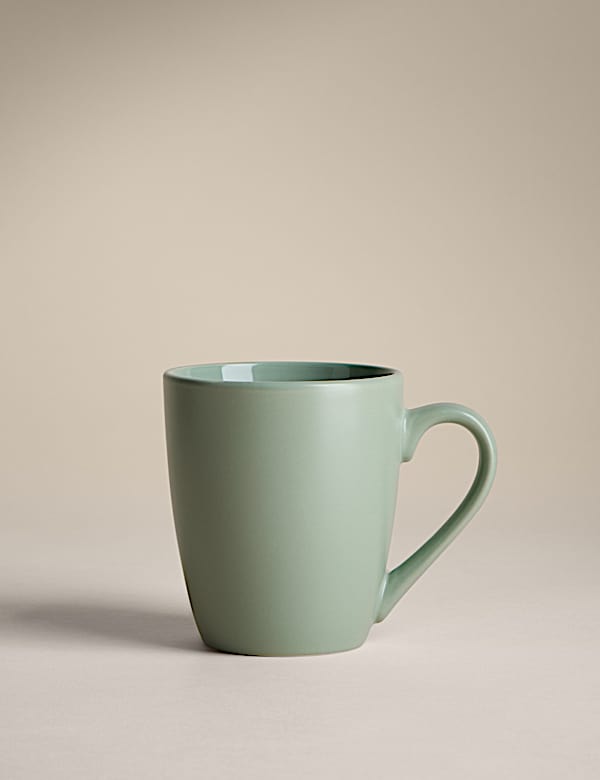 Set of 4 Everyday Stoneware Mugs - BN