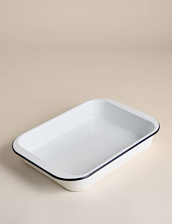 Enamel 35cm Roaster - HR