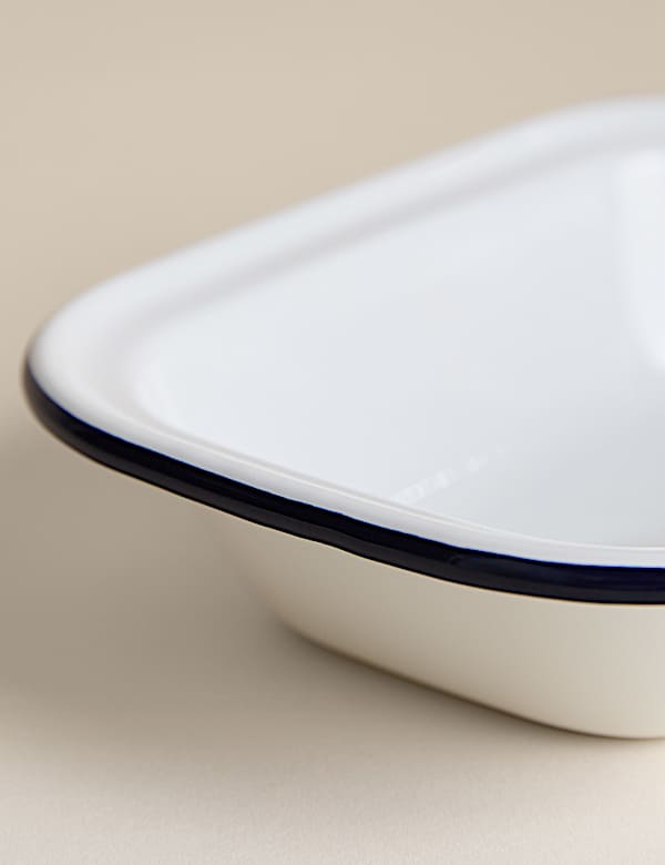 Enamel 24cm Pie Dish - JE