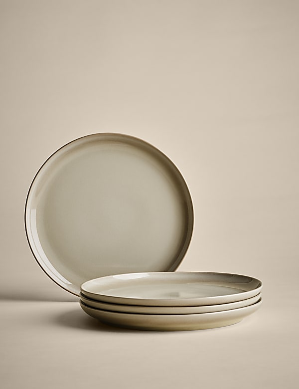 Set of 4 Amberley Dinner Plates - GR