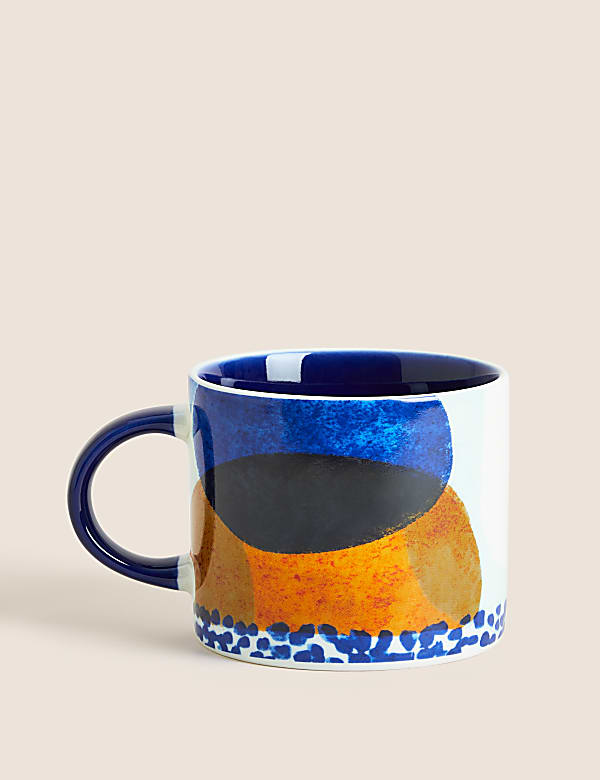 Mug abstrait à pois - BE