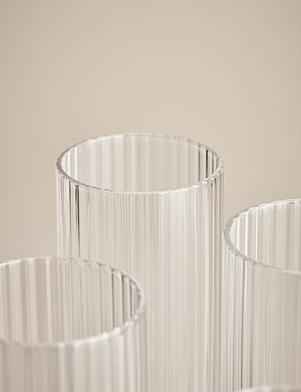 Set of 4 Handmade Celine Champagne Flutes - PT