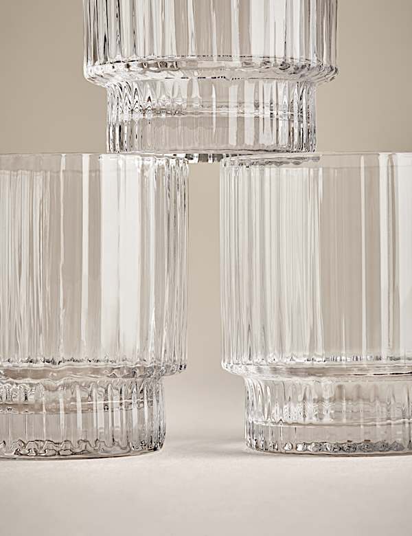 סט 4 כוסות ויסקי Celine בעבודת יד - IL