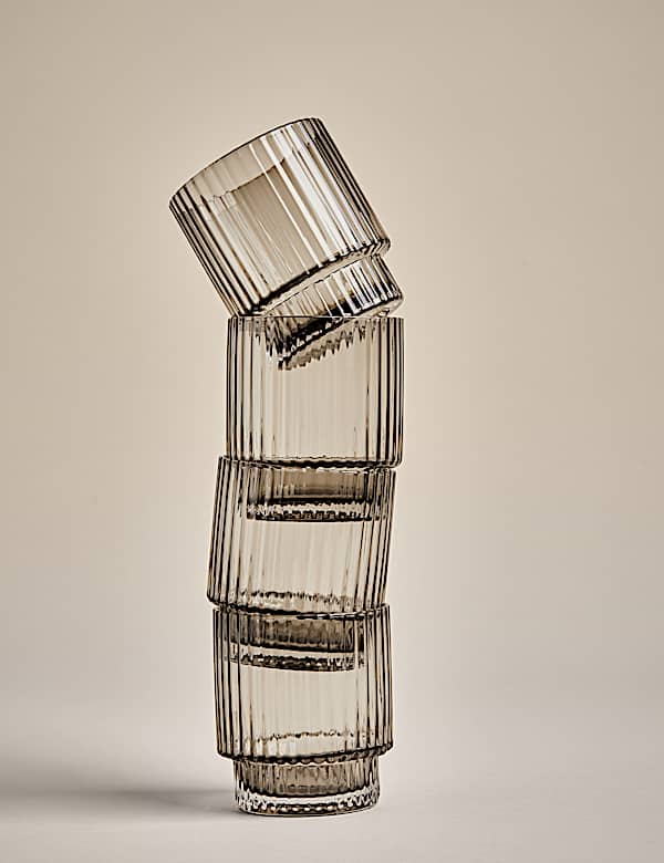 Set of 4 Handmade Celine Tumblers - GR