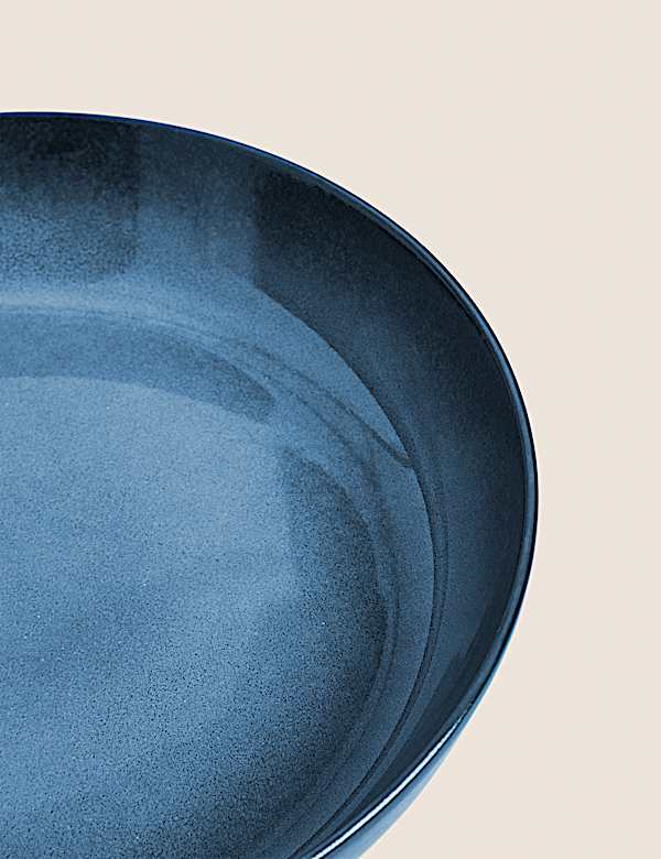 Assiette &agrave; p&acirc;tes &agrave; motif r&eacute;actif Amberley - FR