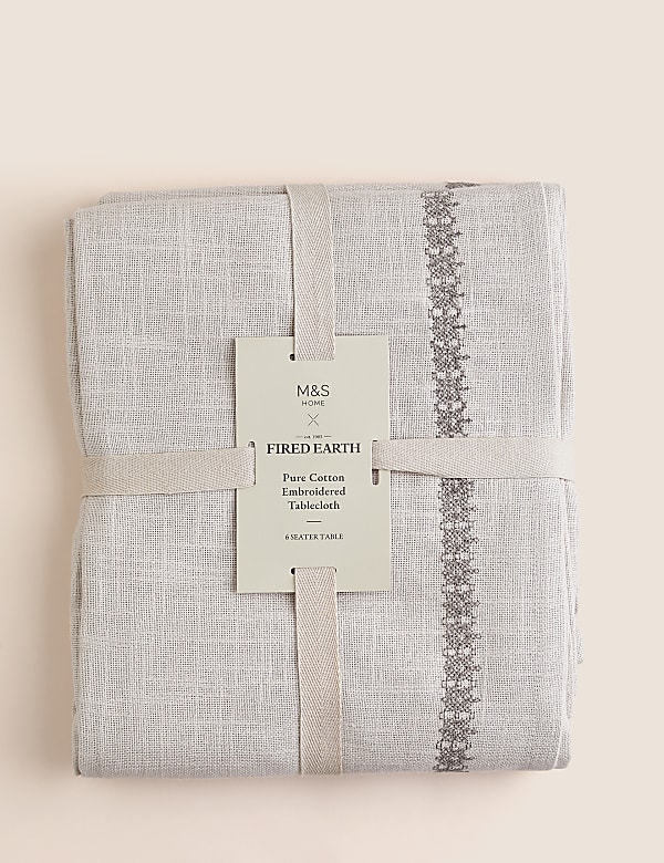 Taplak Meja Katun Murni Bordir - ID