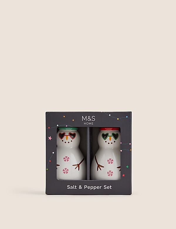 Snowman Salt & Pepper Set - GR
