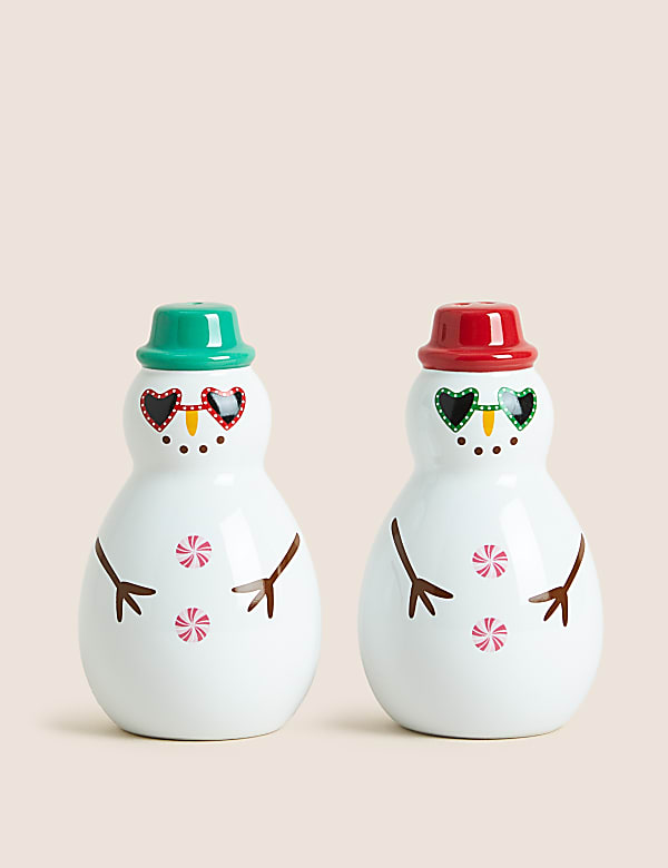 Snowman Salt & Pepper Set - GR