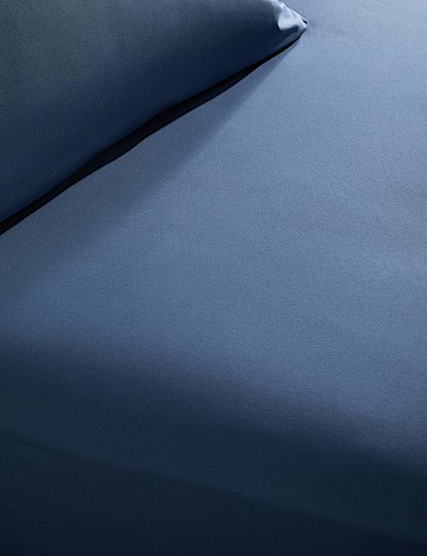 Washed Cotton Deep Fitted Sheet - GR