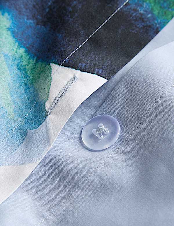 Pure Cotton Watercolour Floral Bedding Set - MV