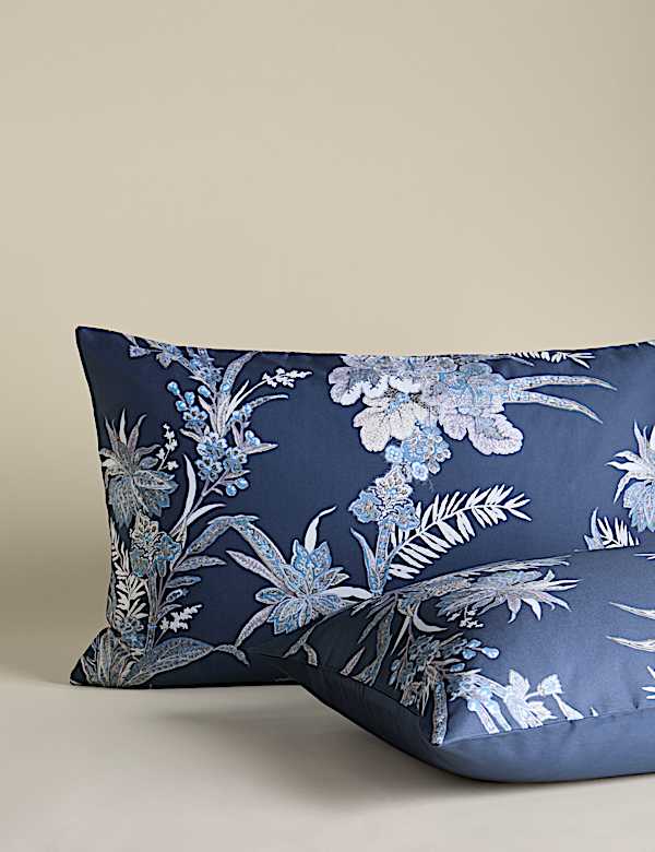 Sateen Vintage Floral Bedding Set - BE