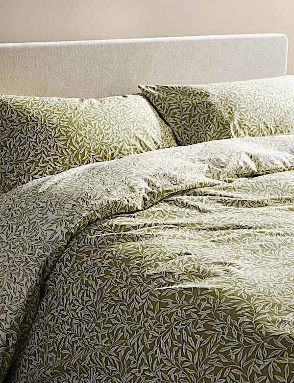 Cotton Blend Willow Leaf Bedding Set - BN