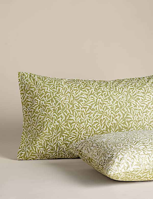 Cotton Blend Willow Leaf Bedding Set - JE