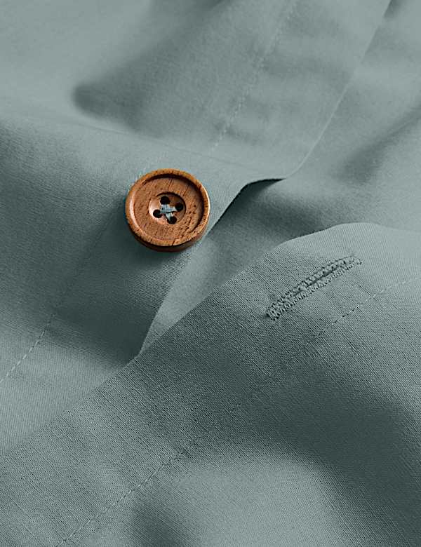 Bawełniana poszwa na kołdrę w spranym odcieniu - PL