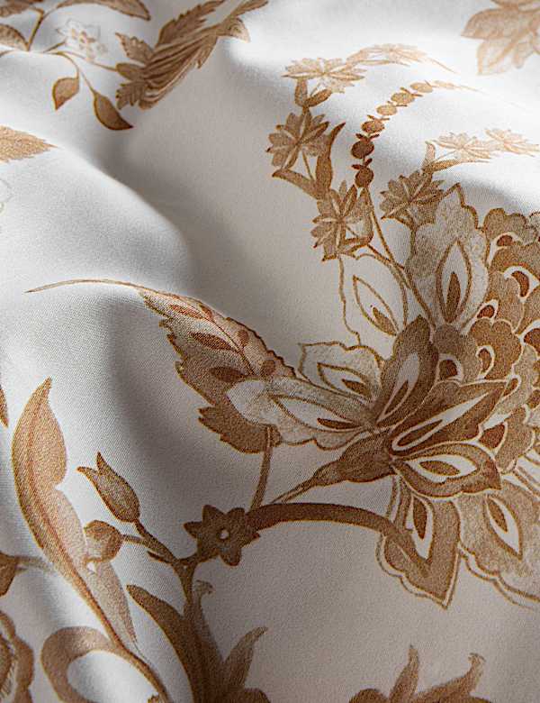 Sateen Jacobean Floral Bedding Set - VN