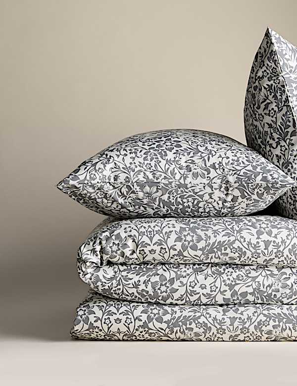 Pure Cotton Mirrored Floral Bedding Set - TW