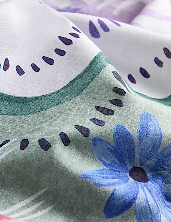 סט מצעים מכותנה טהורה עם הדפס כוכבי לכת - IL