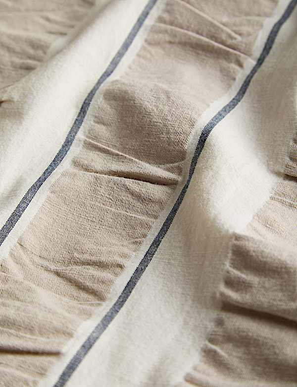 Pure Cotton Seersucker Stripe Bedding Set - SK
