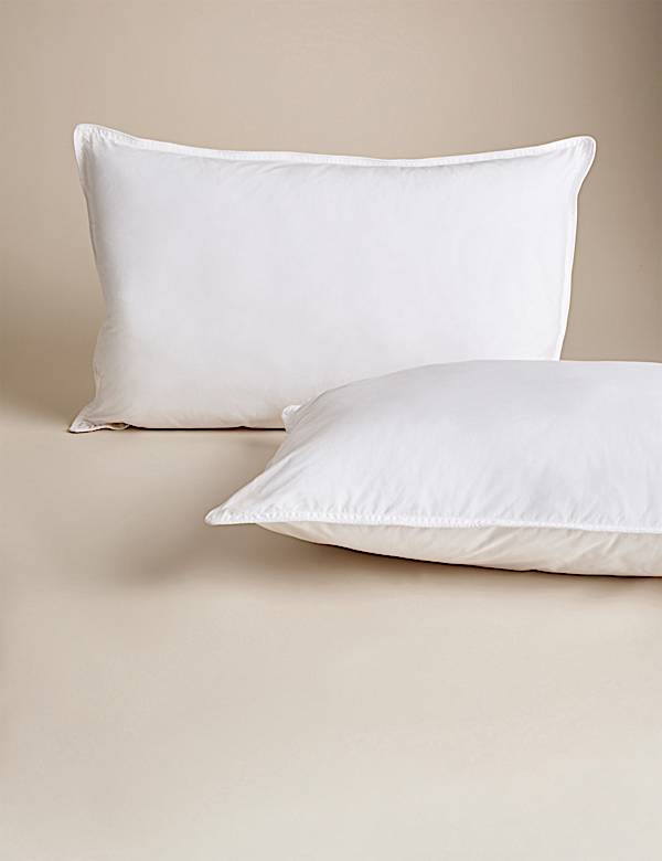 2pk Ultimate Comfort Pure Cotton Firm Pillows - CZ