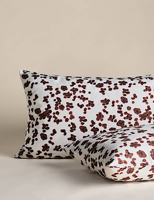 Pure Cotton Sateen Dalmatian Print Bedding Set - LT