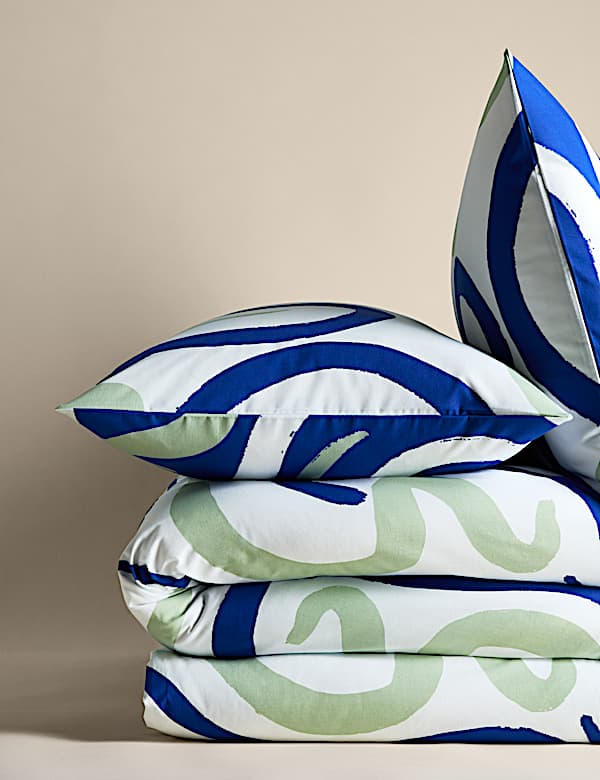 Cotton Rich Modern Lines Bedding Set - SK