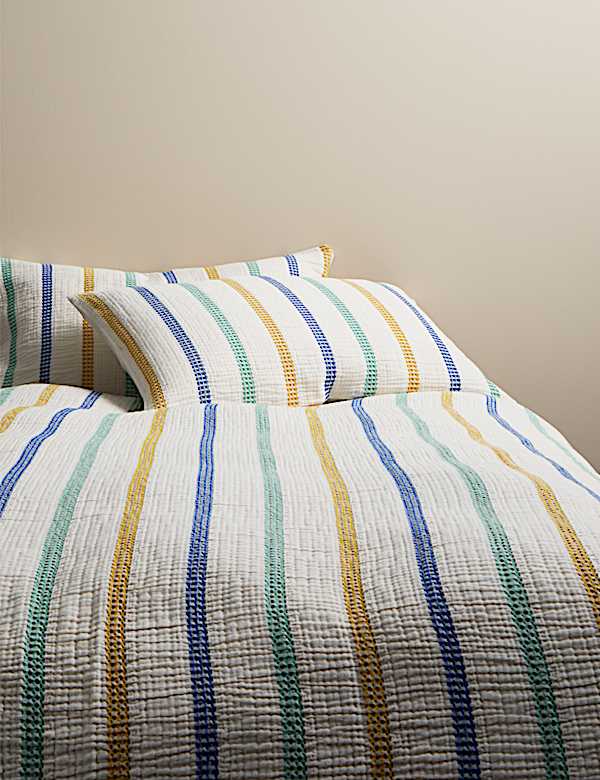 Pure Cotton Gauze Waffle Bedding Set - SK