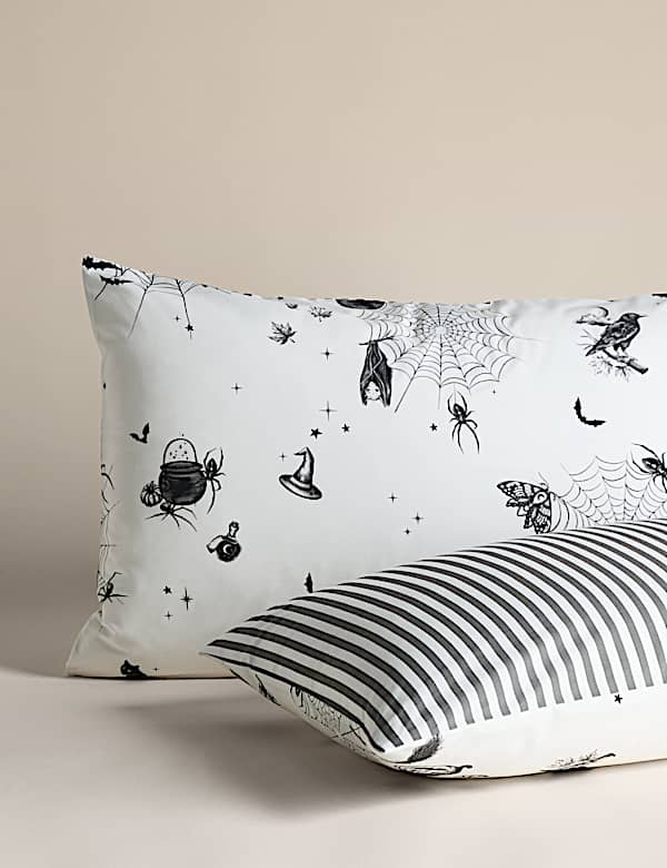 Cotton Rich Halloween Printed Bedding Set - SE