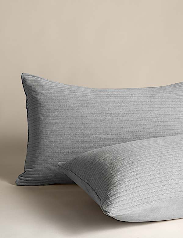 Chenille Striped Bedding Set - AL
