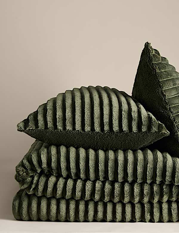 Cloud Fleece Striped Bedding Set - ID