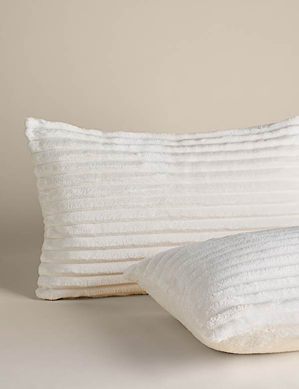 Cloud Fleece Striped Bedding Set - DE