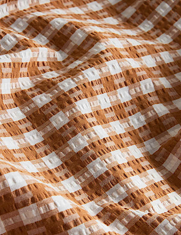 Set Perlengkapan Tidur Katun Murni Kain Tenun Ringan Rimpel - ID