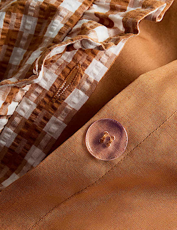 Set Perlengkapan Tidur Katun Murni Kain Tenun Ringan Rimpel - ID