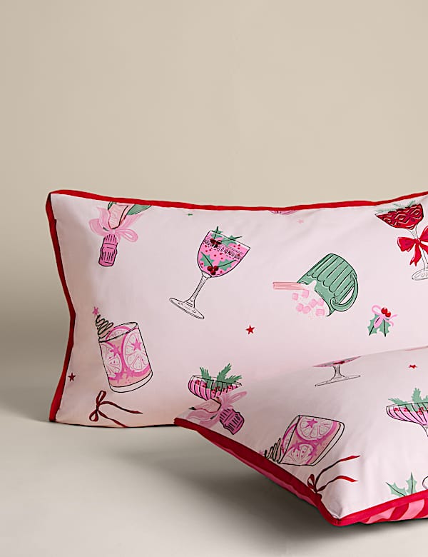 Ropa de cama de algodón “Time To Celebrate” - US