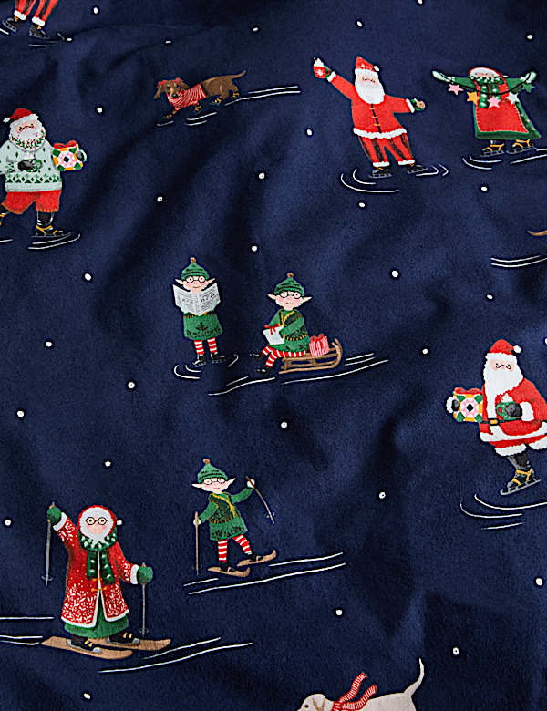 Pure Cotton Santa & Friends Bedding Set - US
