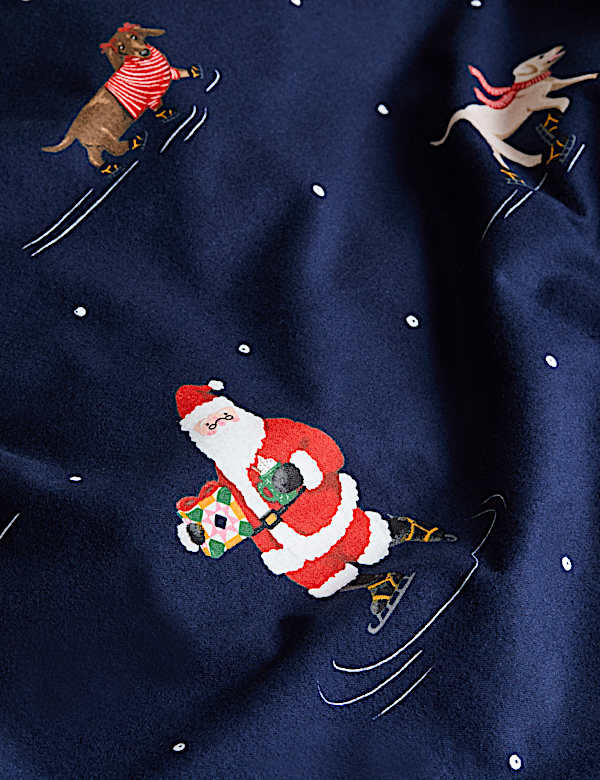 Pure Cotton Santa & Friends Bedding Set - US