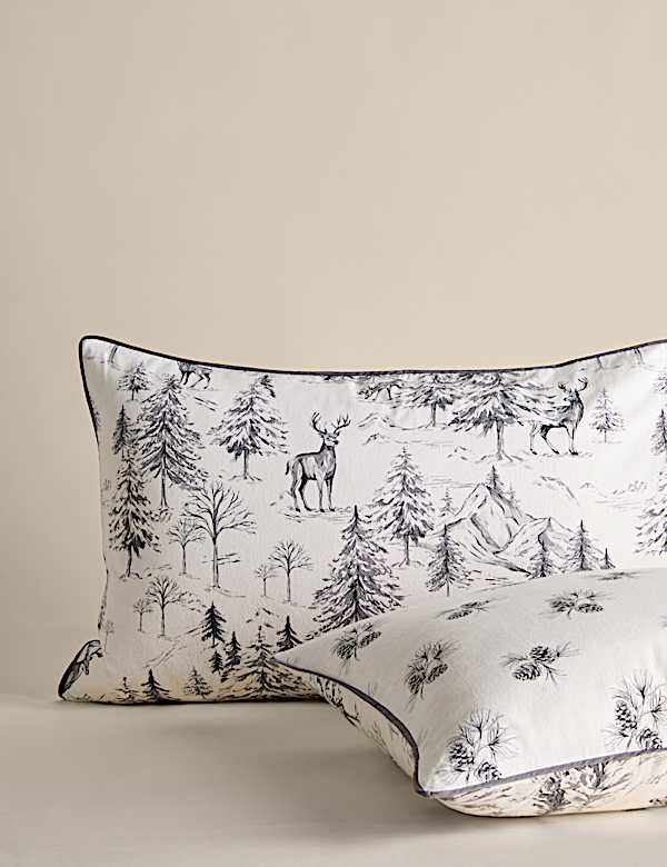 Pure Brushed Cotton Woodland Forest Bedding Set - US
