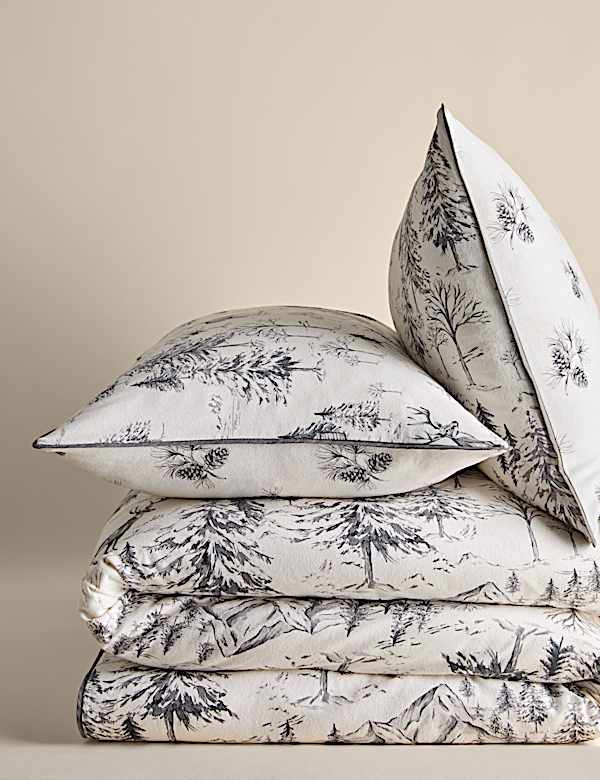 Pure Brushed Cotton Woodland Forest Bedding Set - US