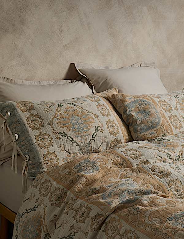 Pure Cotton Kilm Gauze Jacquard Bedding Set - JP