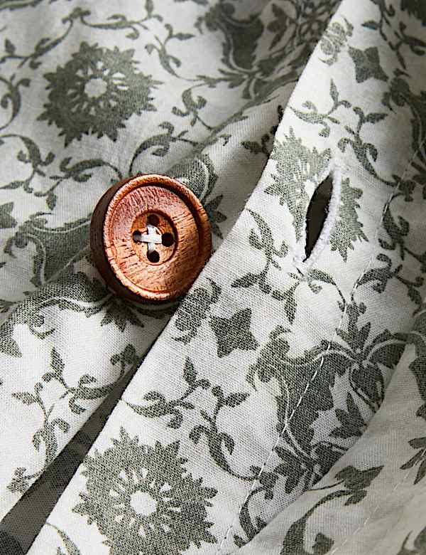 סט מצעים Isabelle מכותנה משופשפת בהדפס - IL