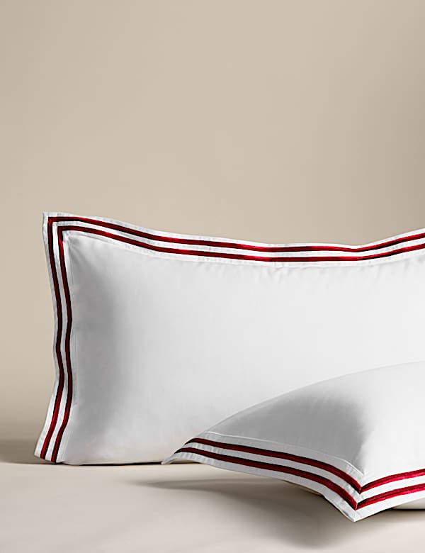 Pure Cotton Double Baratta Stitch Bedding Set - CH