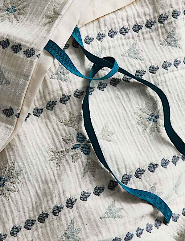 Pure Cotton Gauze Tile Jacquard Bedding Set - LV