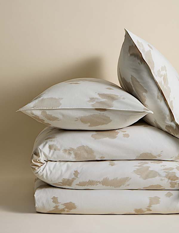 Ropa de cama de algodón con estampado de vaca - US