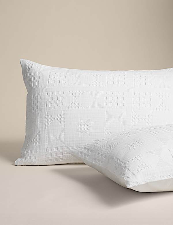Pure Cotton Geometric Jacquard Bedding Set - KR
