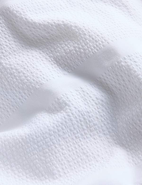 Pure Cotton Striped Seersucker Bedding Set - AT