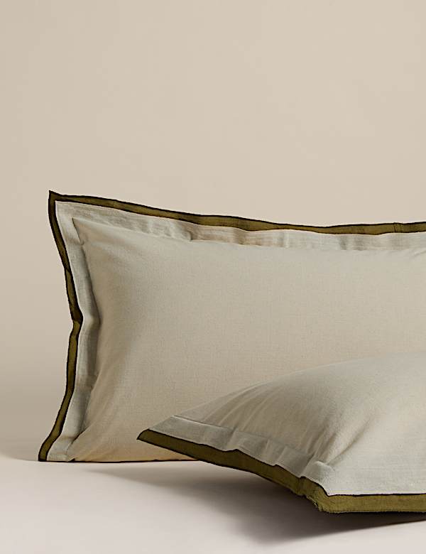 Pure Cotton Crepe Contrast Bedding Set - US