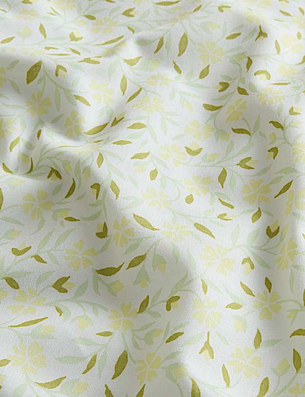 Parure de lit en coton m&eacute;lang&eacute; &agrave; motif brins - CH