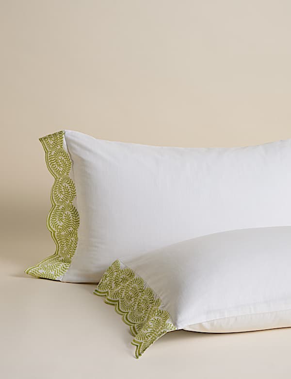 Pure Cotton Embroidered Bedding Set - LT